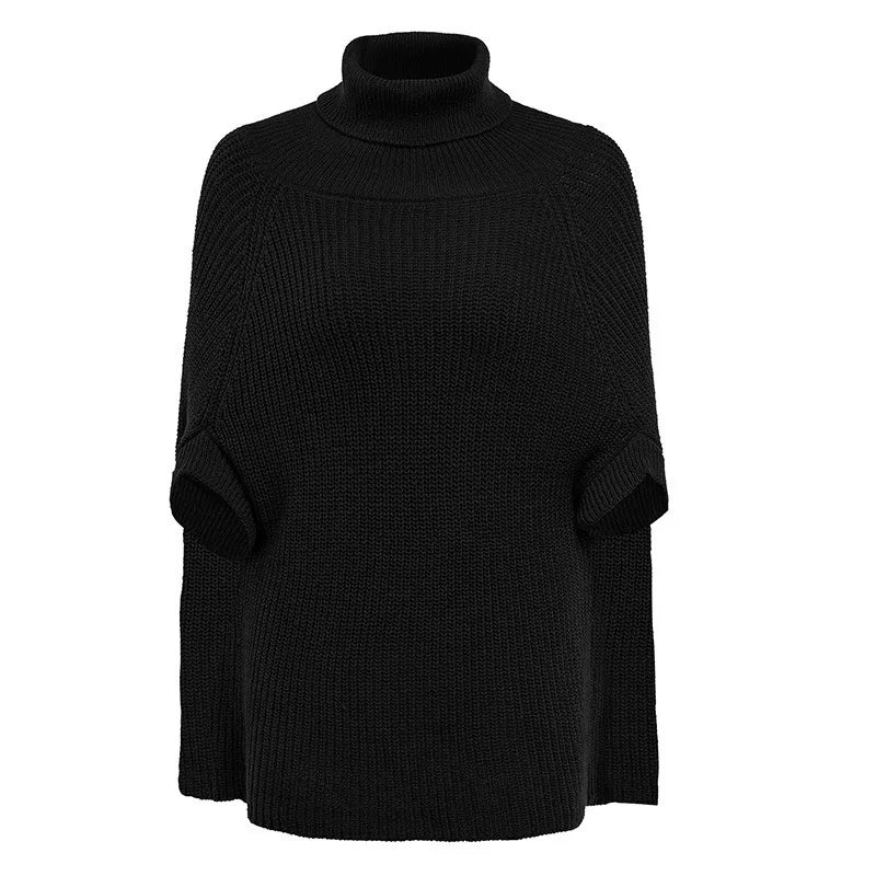 Turtleneck Ponchos - Shop with Ameera