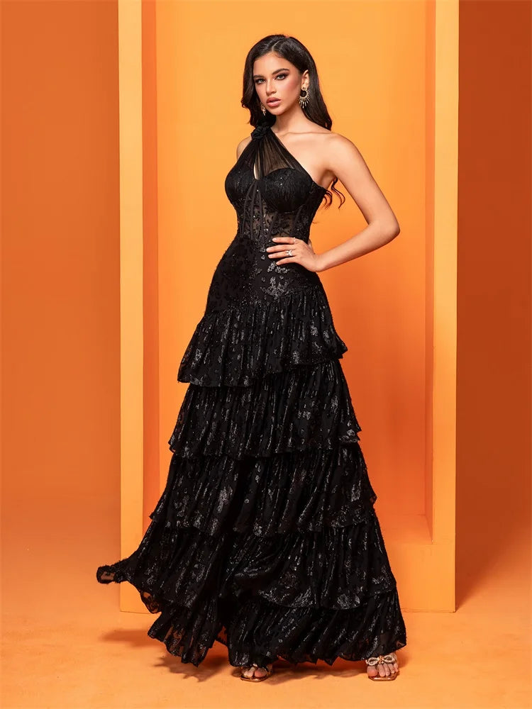Black Maxi Dress - Shop with Ameera
