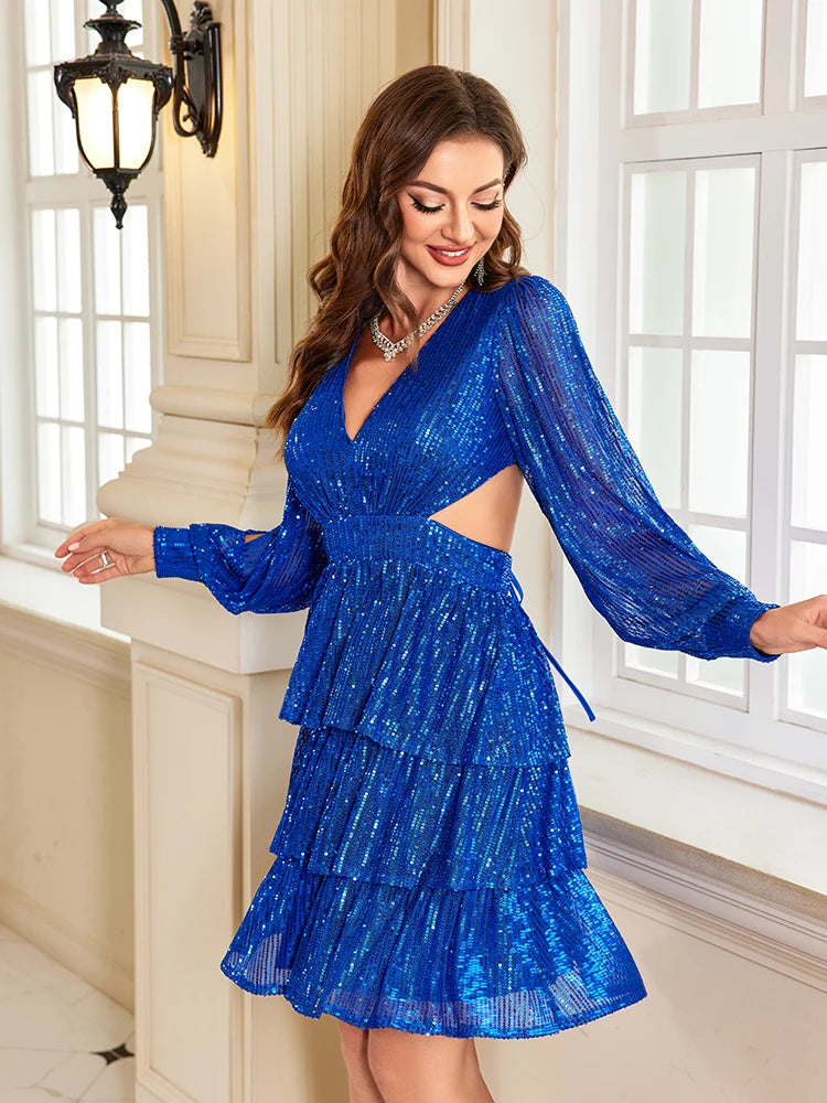 Royal Blue Dress - Shop with Ameera