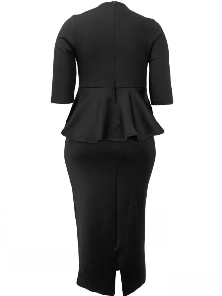 Black Pencil Dress - Shop with Ameera