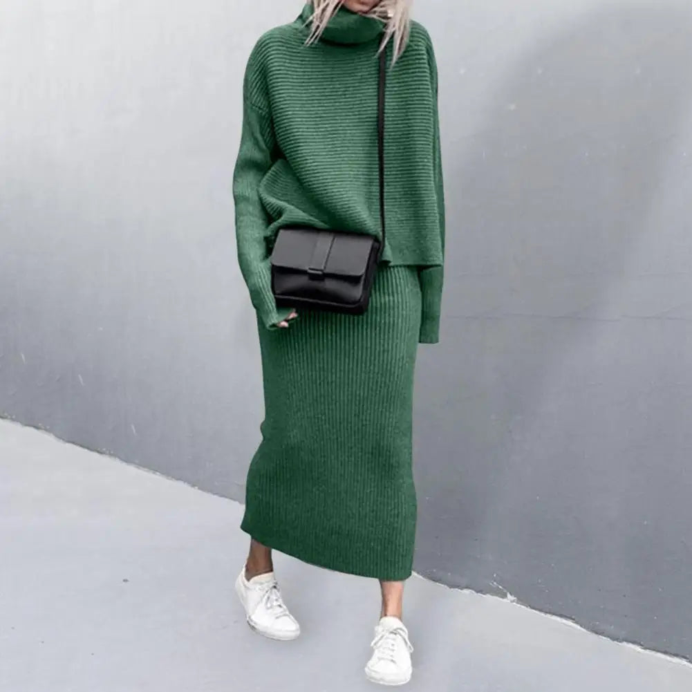 Turtleneck & Skirt - Shop with Ameera