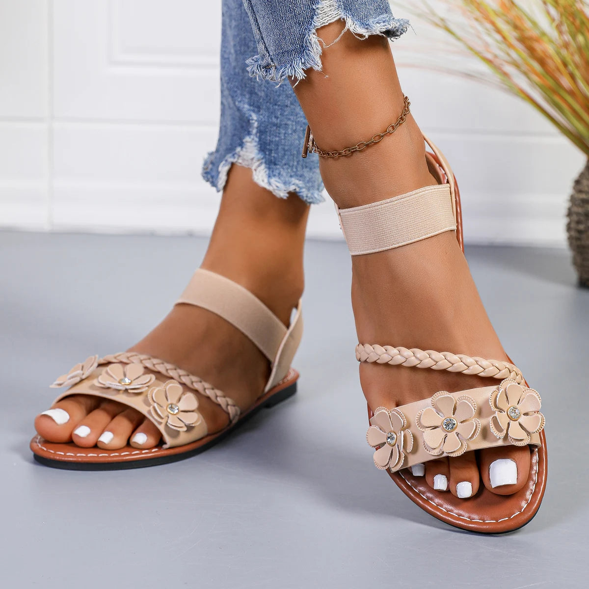 Flat Sandals - Shop with Ameera