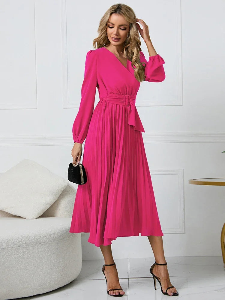 Pleated Dress - Shop with Ameera