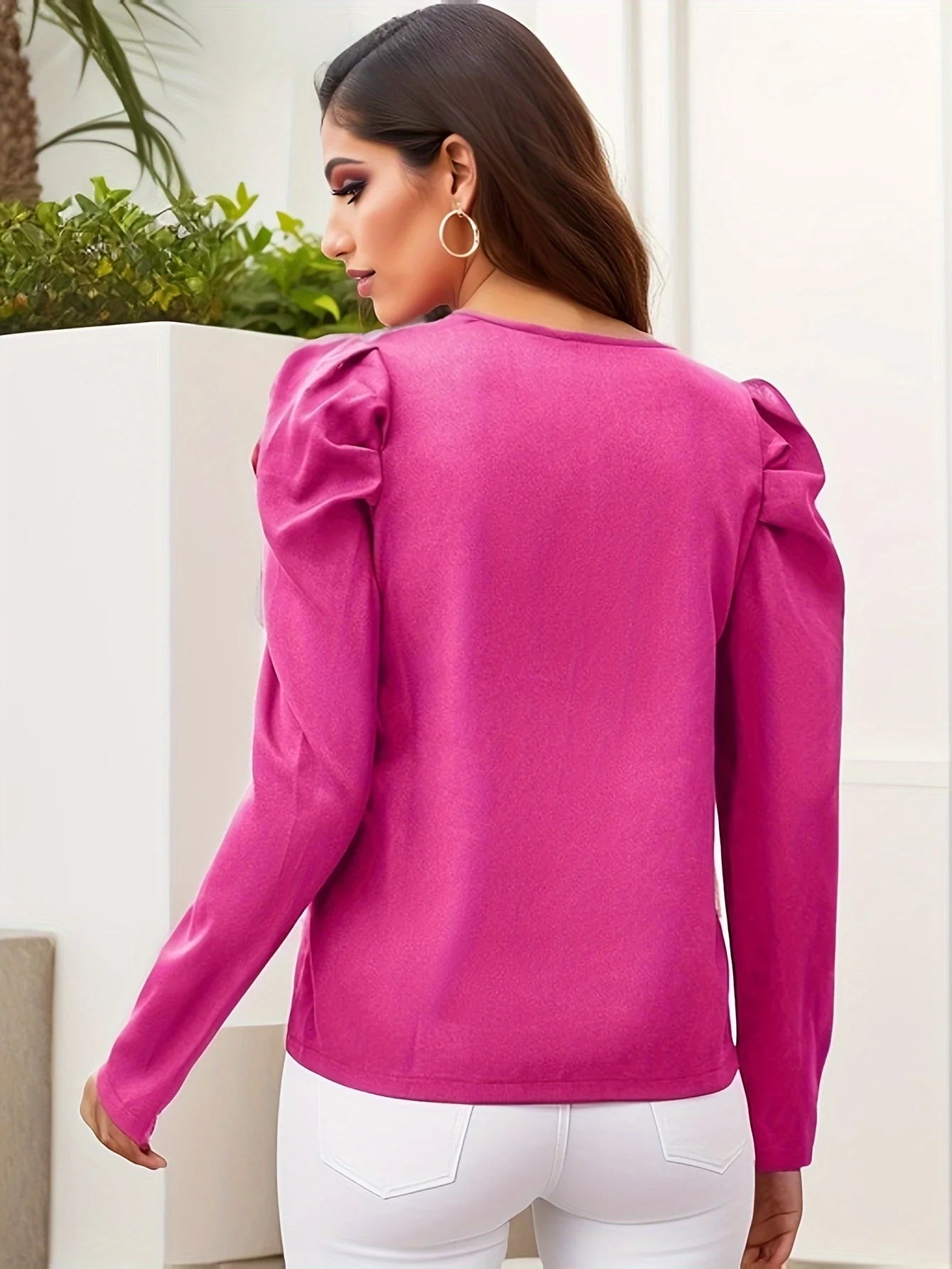 Ruched Blouse - Shop with Ameera