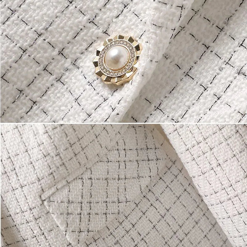 Checkered Blazer - Shop with Ameera