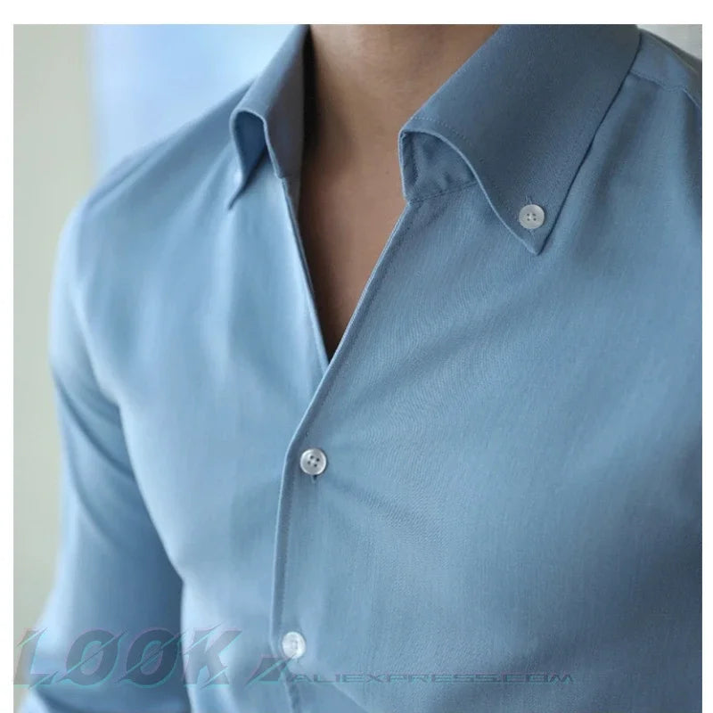 Wrinkle-free Shirt - Shop with Ameera