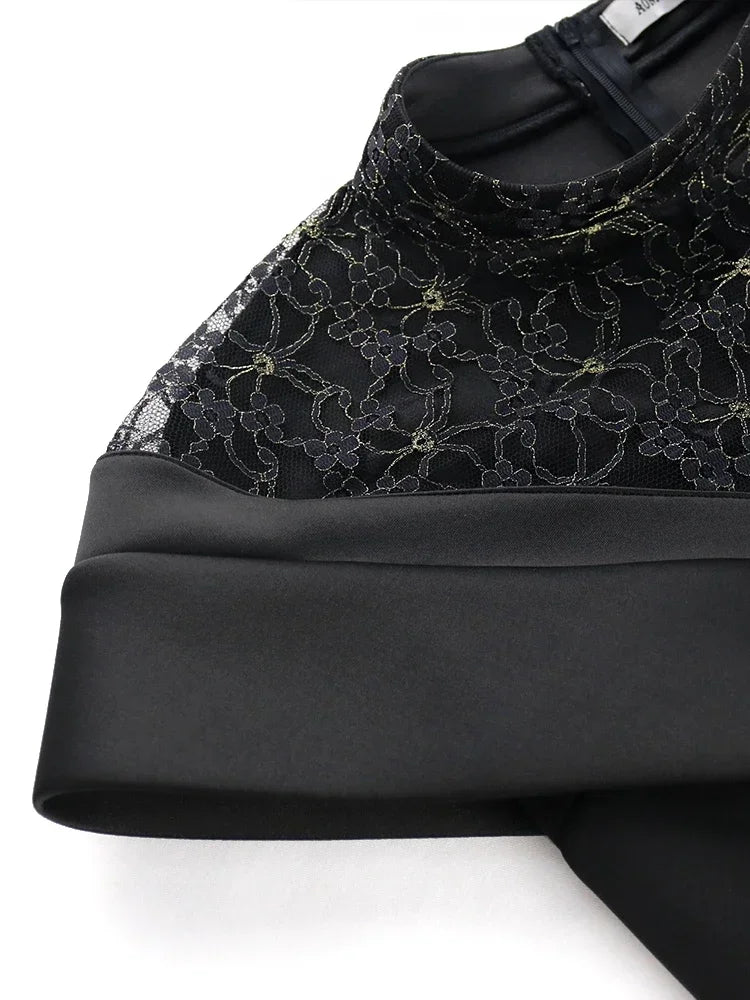 Lace Neck Dresses - Shop with Ameera