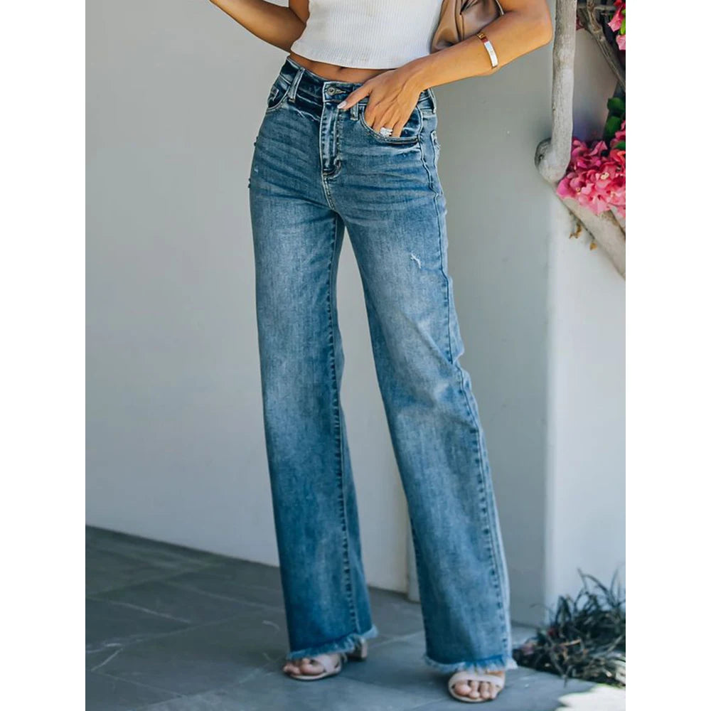 Blue Tassel Pants - Shop with Ameera