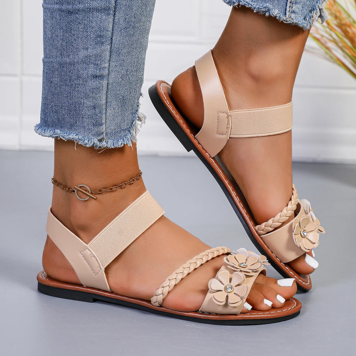 Flat Sandals - Shop with Ameera