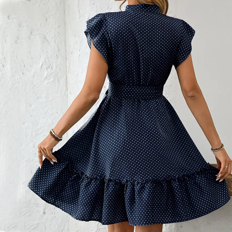 Slim Dot Dresses - Shop with Ameera