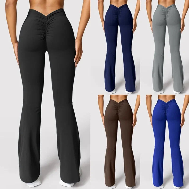 V-Back Leggings - Shop with Ameera