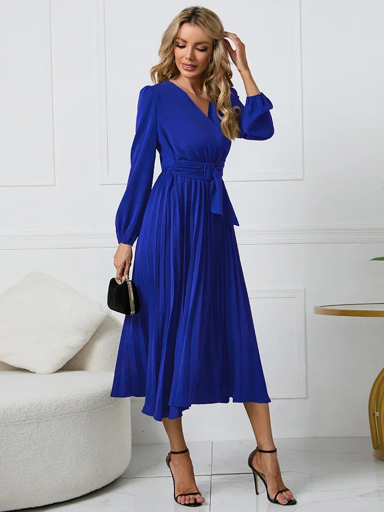 Pleated Dress - Shop with Ameera