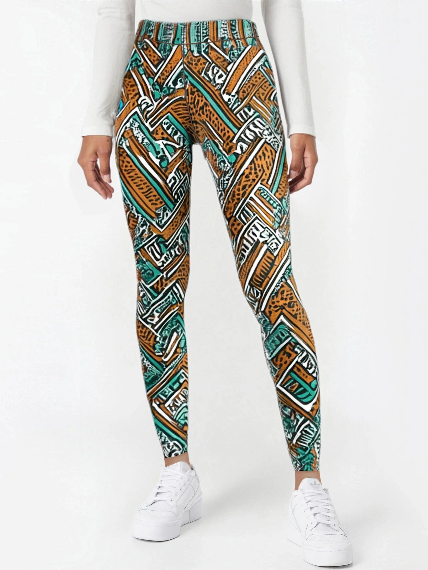 Graphic Leggings - Shop with Ameera