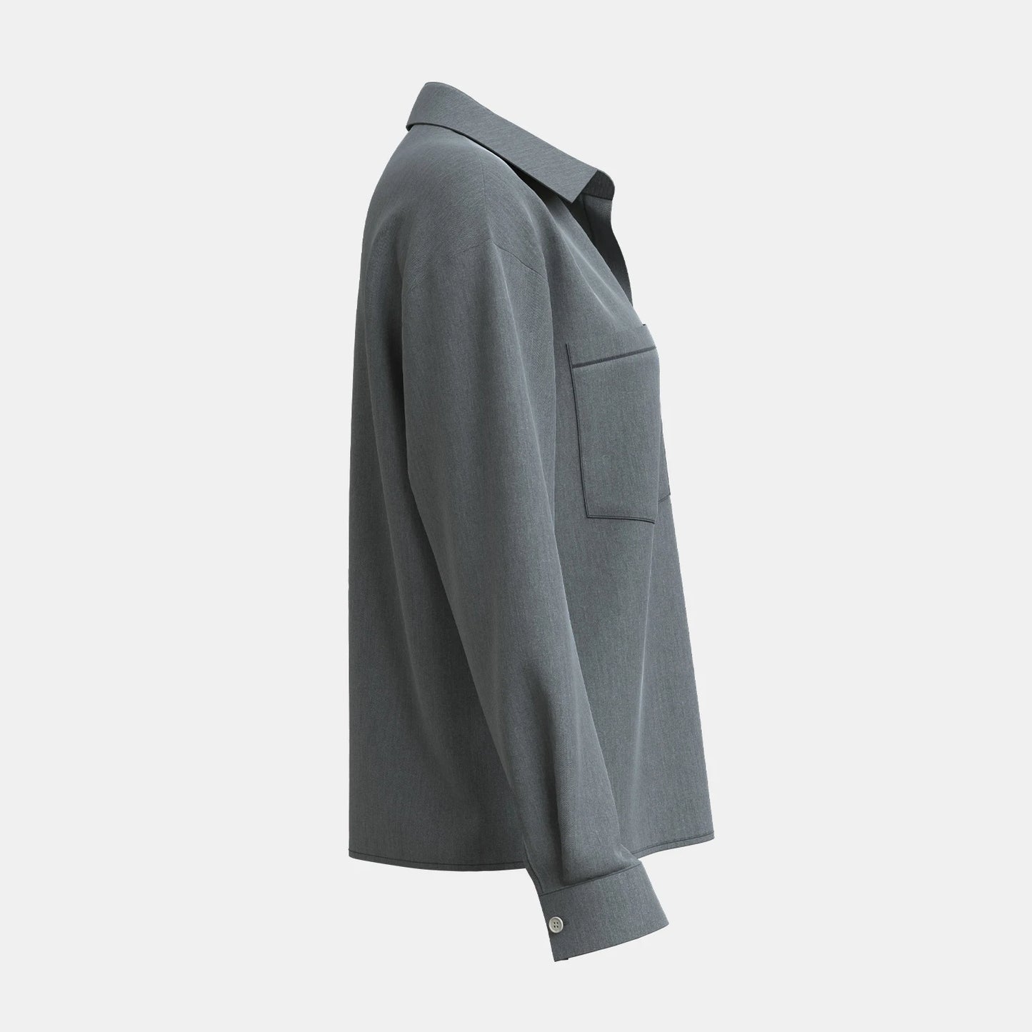 Grey Dress Shirt - Shop with Ameera