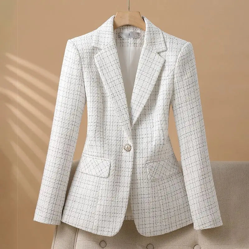 Checkered Blazer - Shop with Ameera