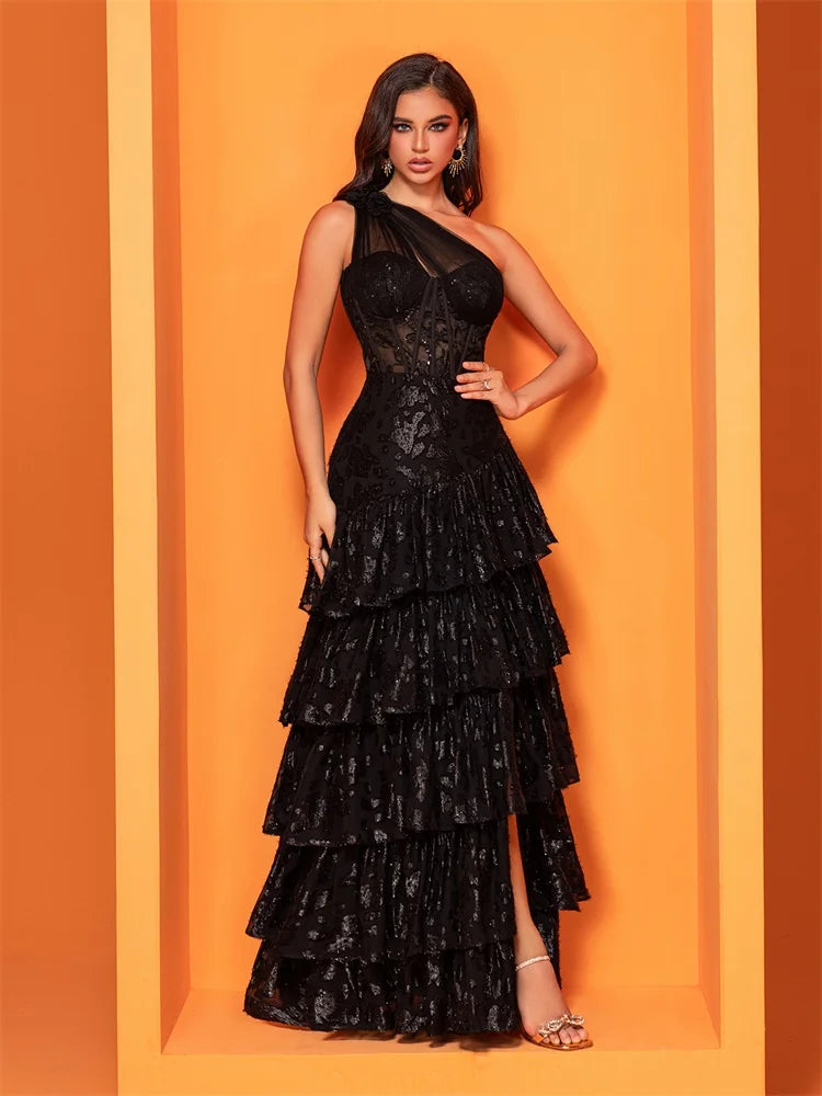 Black Maxi Dress - Shop with Ameera