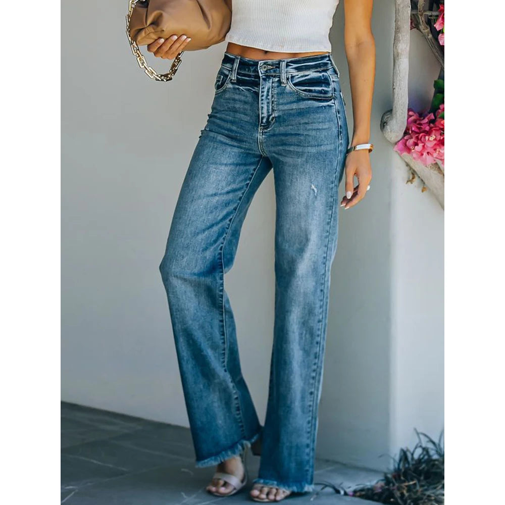 Blue Tassel Pants - Shop with Ameera