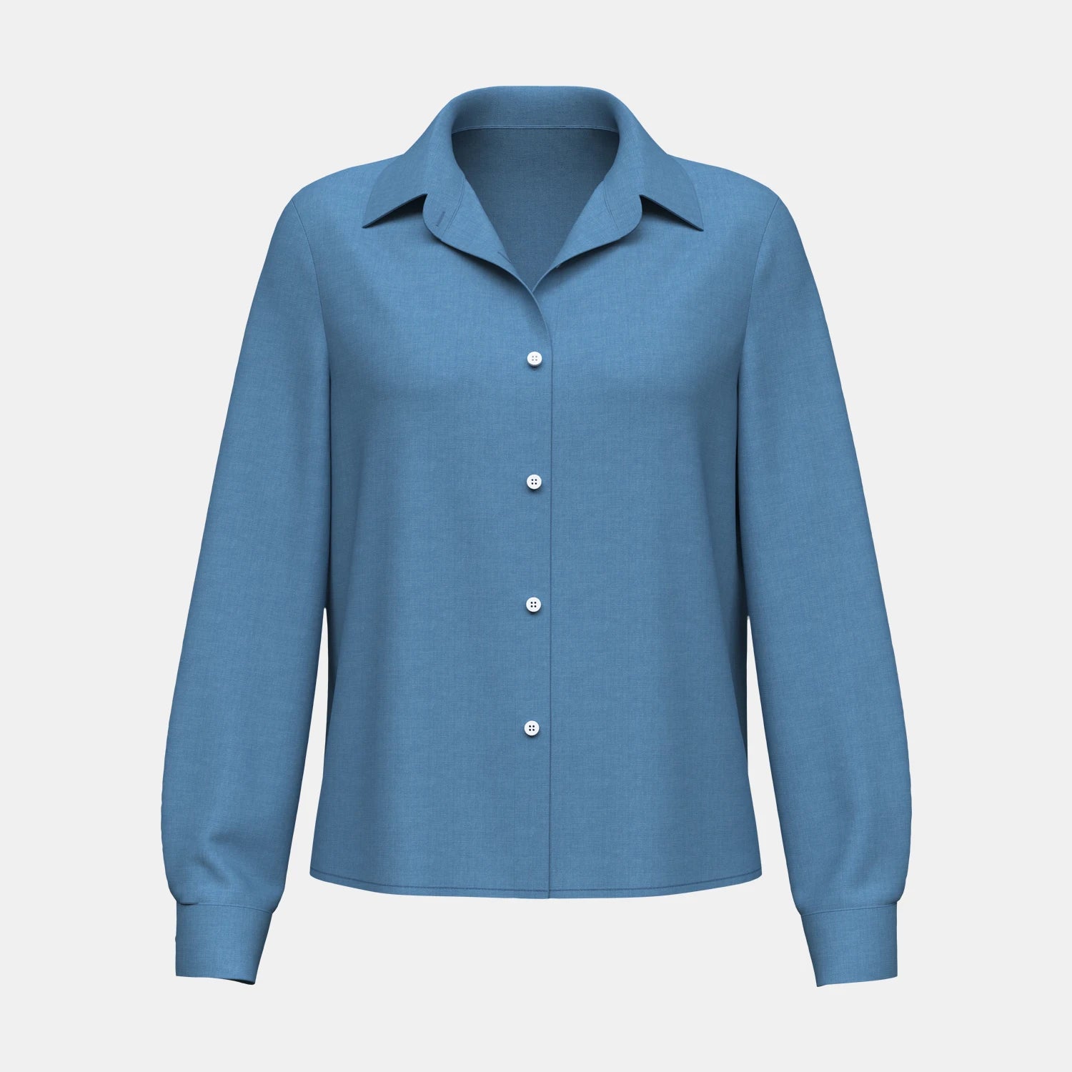 Blue Shirt - Shop with Ameera