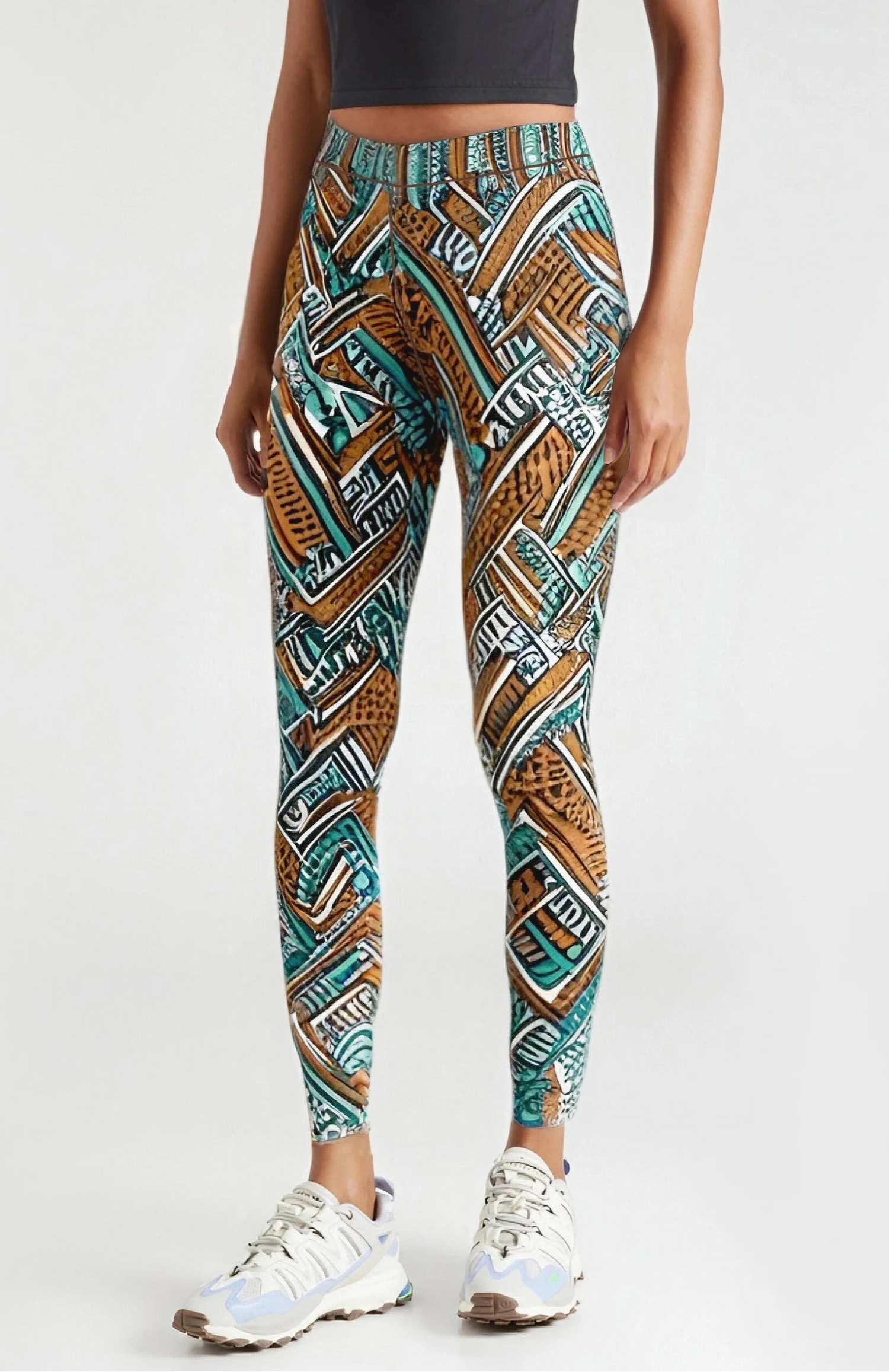 Graphic Leggings - Shop with Ameera