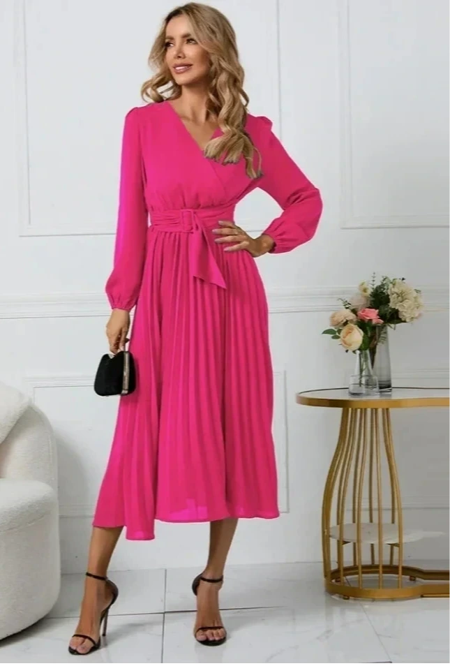 Pleated Dress - Shop with Ameera