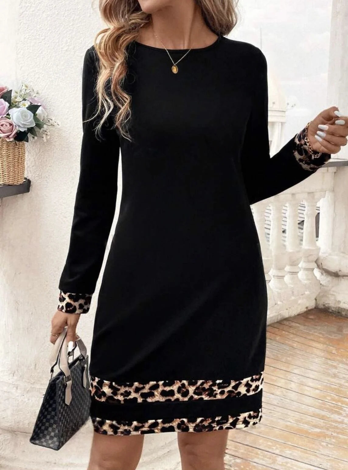 Leopard Print Dress - Shop with Ameera