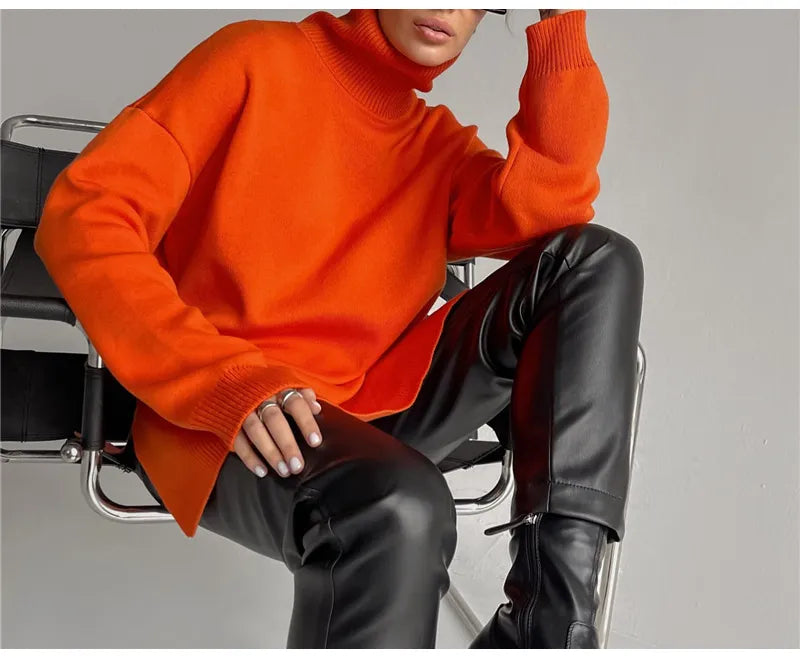 Turtleneck Winter Sweaters - Shop with Ameera