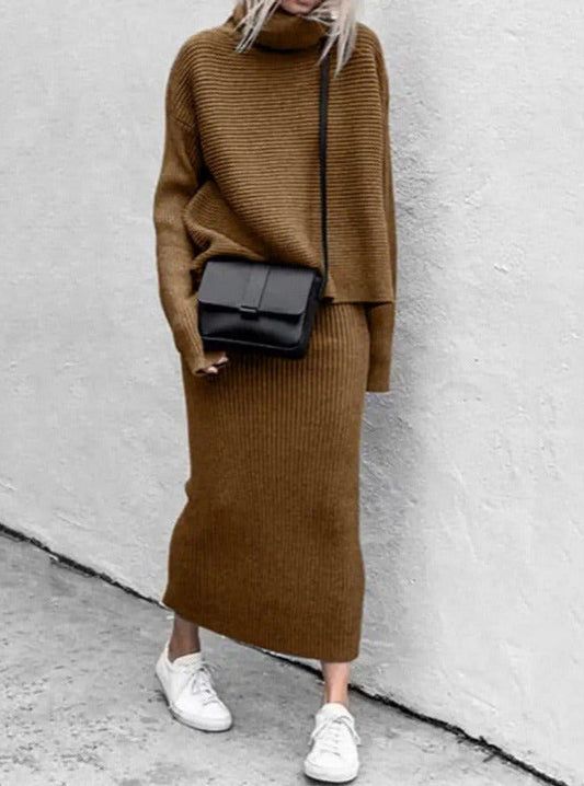 Turtleneck & Skirt - Shop with Ameera