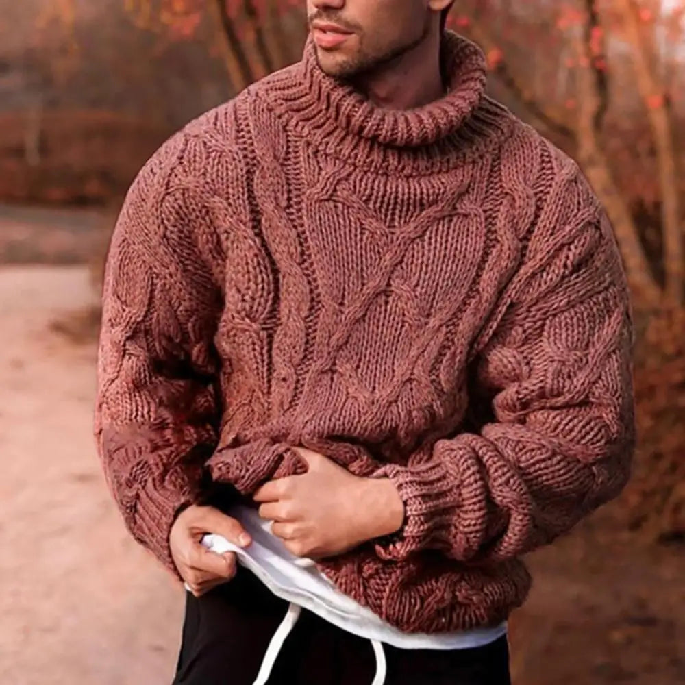 Twist Braid Winter Sweater