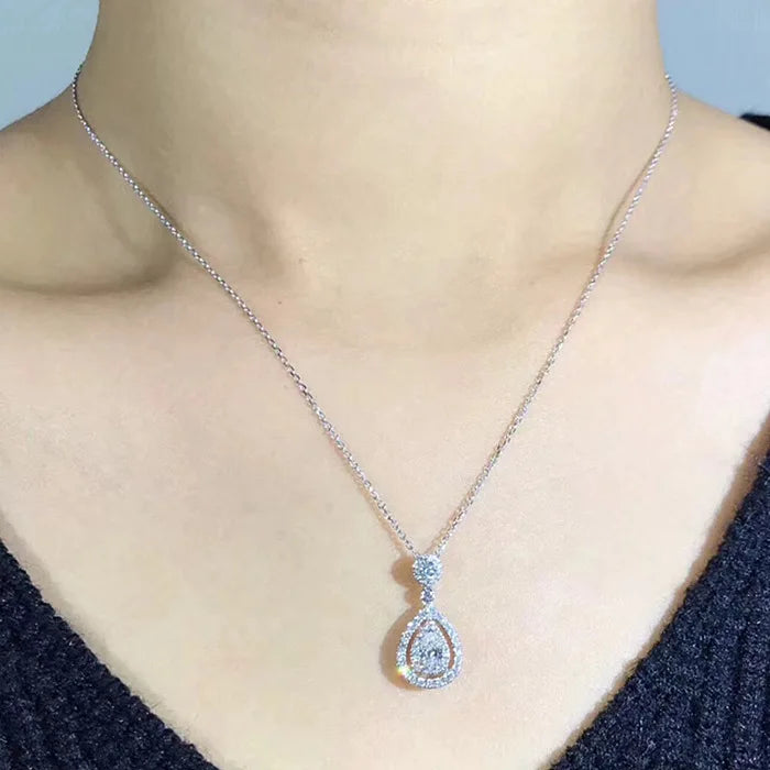 White Topaz Necklace - Shop with Ameera