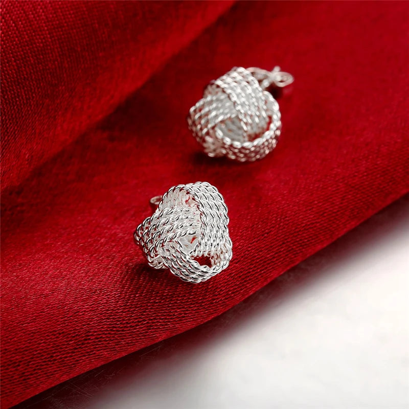 Soft Winding Stud Earrings - Shop with Ameera