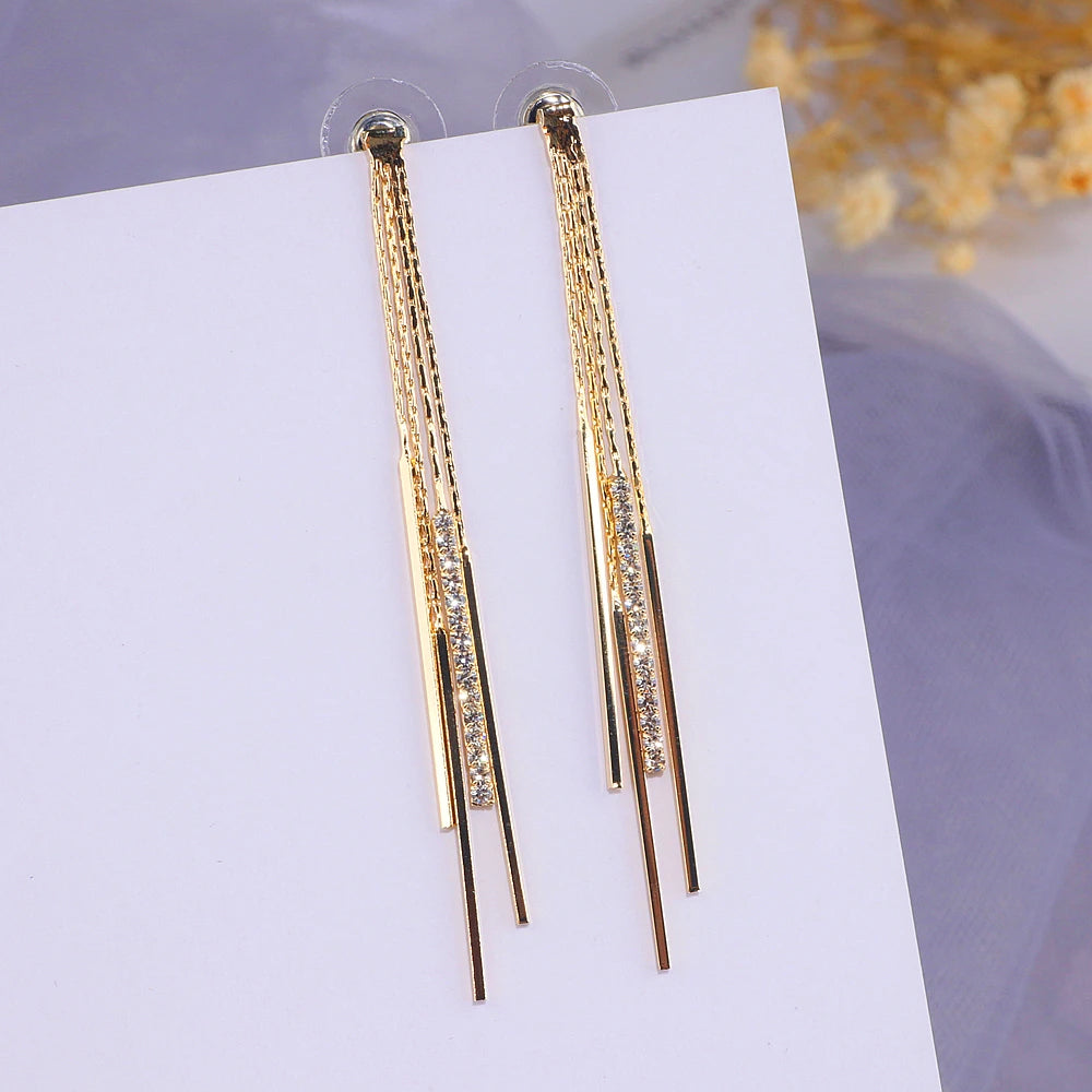 Rhinestone Earrings - Shop with Ameera