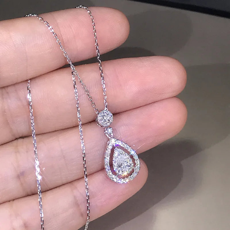 White Topaz Necklace - Shop with Ameera