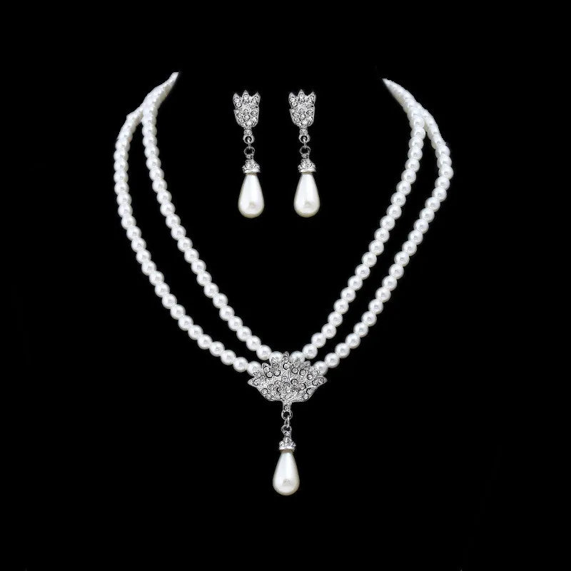 Pearl Earring Set - Shop with Ameera