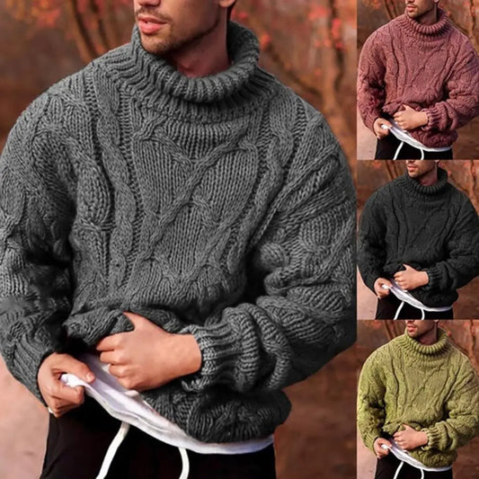 Twist Braid Winter Sweater