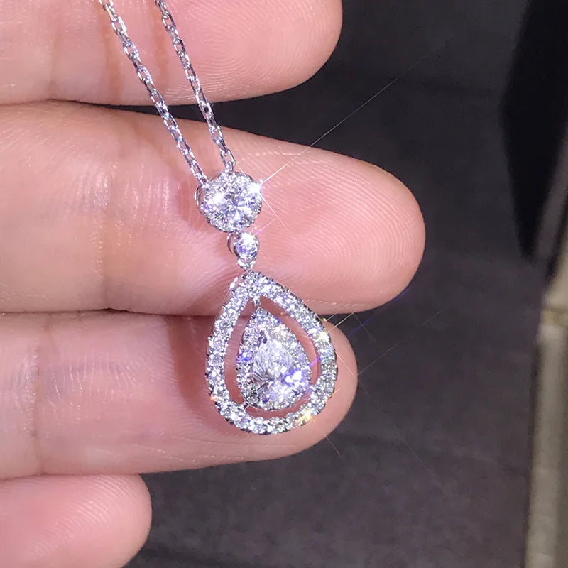 White Topaz Necklace - Shop with Ameera