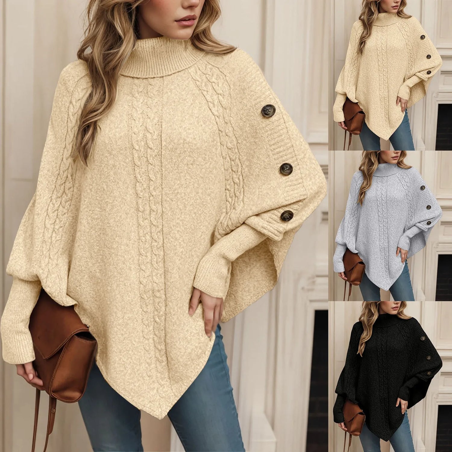 Cape Sweaters - Shop with Ameera