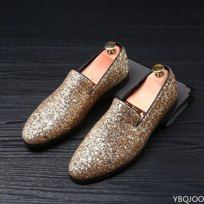 Glitter Oxford Loafers