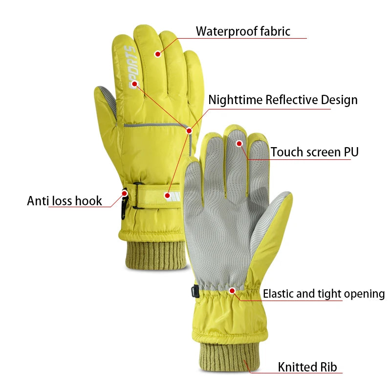 Unisex Skiing Gloves