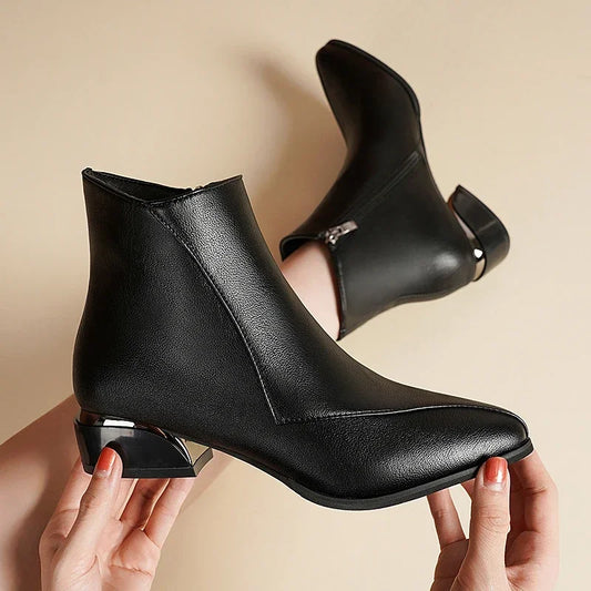 Low Heel Boots