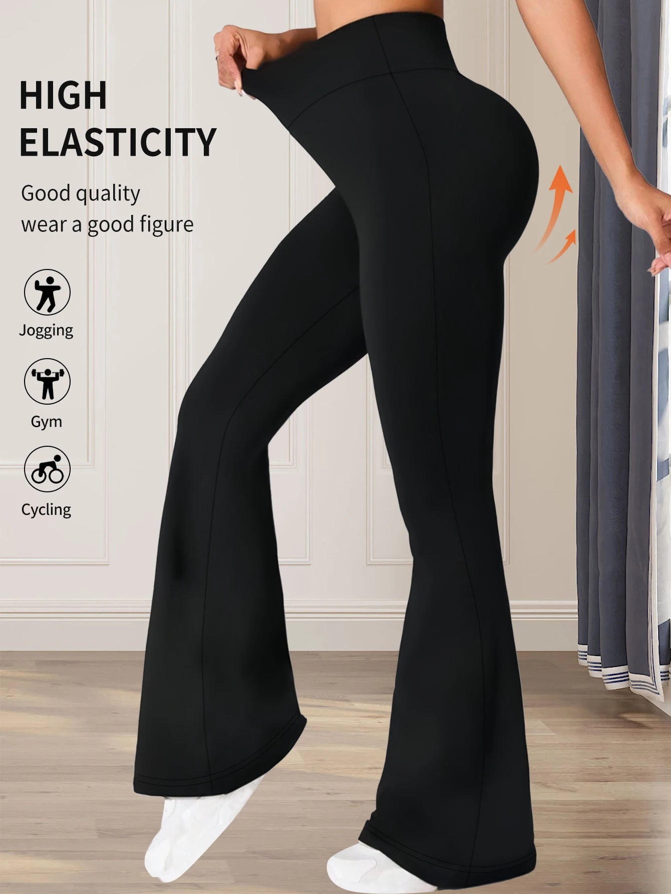 High Waist Black Leggings
