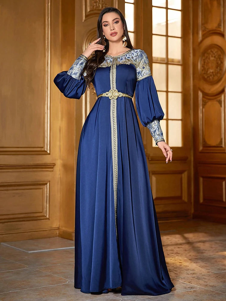 Blue Abaya