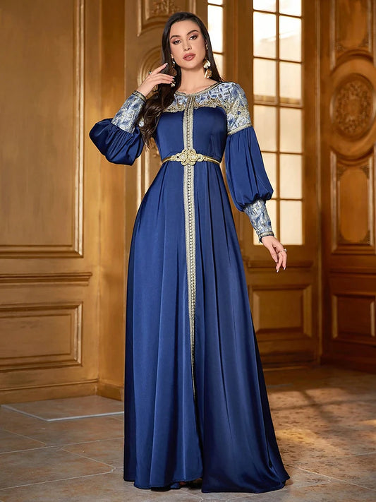 Blue Abaya