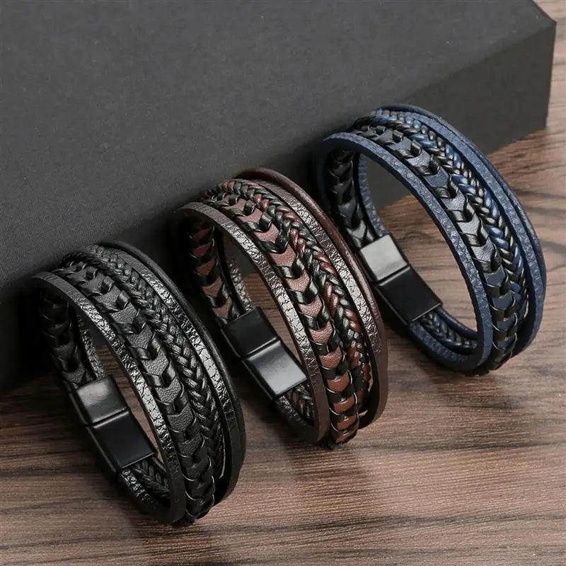 Hand-Woven Men Bracelet - Shop with Ameera