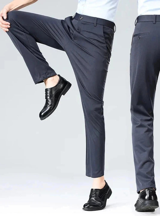 Straight Stretch Pants