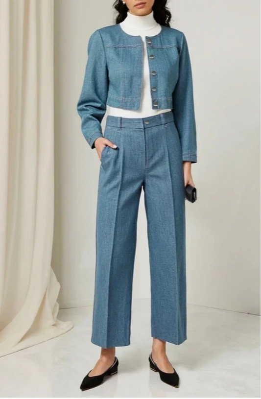 Blue Pant and Top - Shop with Ameera