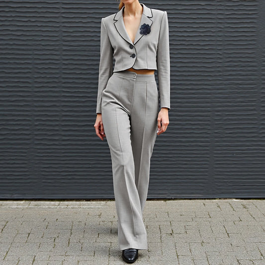 Grey Business Suit - Shop with Ameera