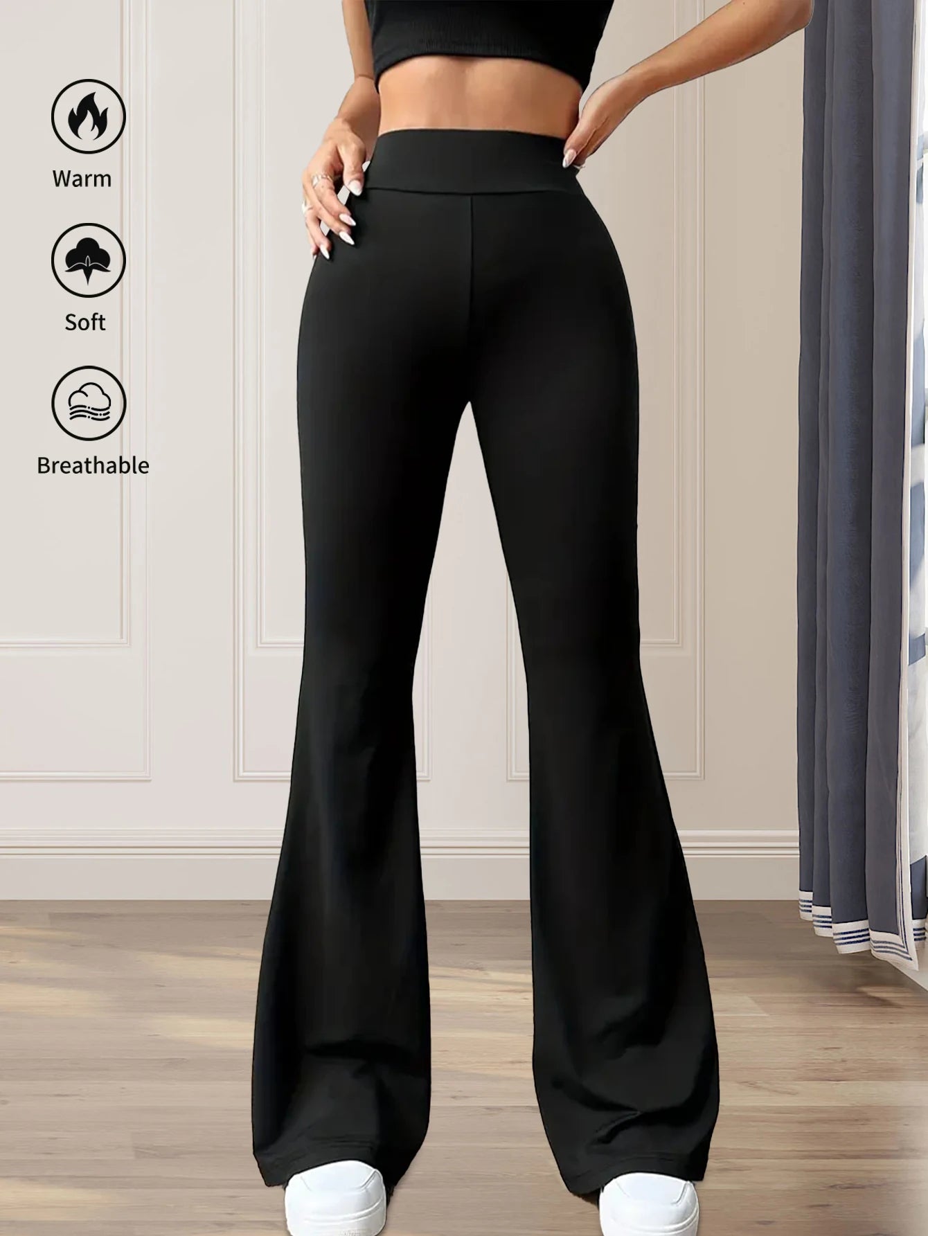 High Waist Black Leggings