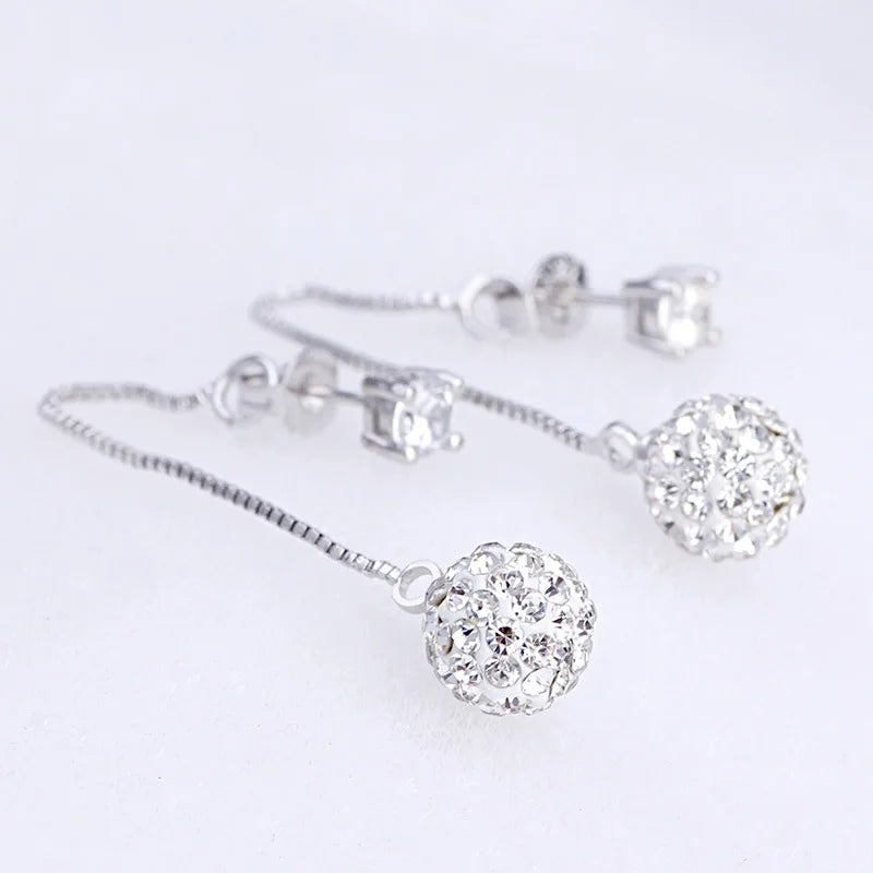 Crystal Drop Earrings - Shop with Ameera