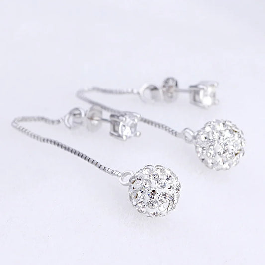 Crystal Drop Earrings - Shop with Ameera
