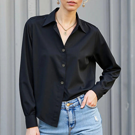 Black Shirt - Shop with Ameera